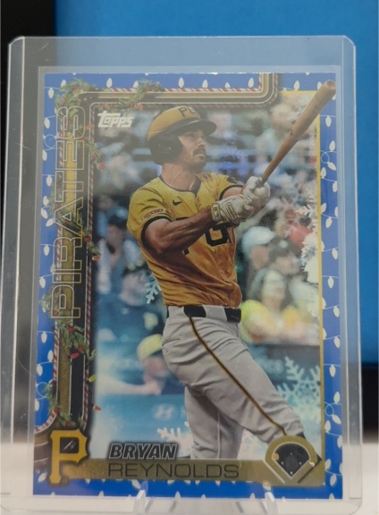 2025 Topps Holiday #H138 Bryan Reynolds — front