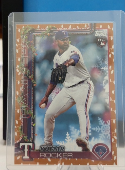 2025 Topps Holiday #H148 Kumar Rocker — front