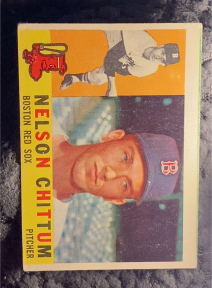 1960 Topps #296 Nelson Chittum — front
