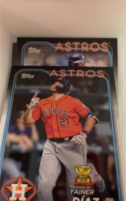 2024 Topps Series 1 #77 Yainer Diaz — front
