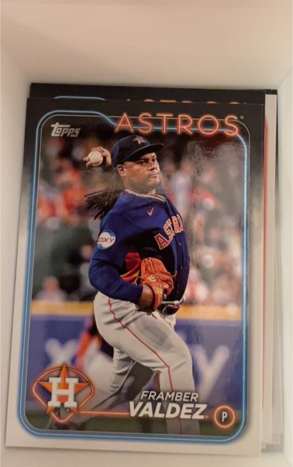 2024 Topps Series 1 #220 Framber Valdez — front