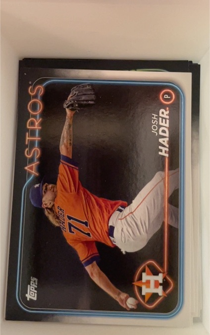 2024 Topps #162 Josh Hader Houston Astros — front