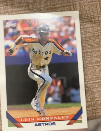 1993 Topps #362 Luis Gonzalez — front