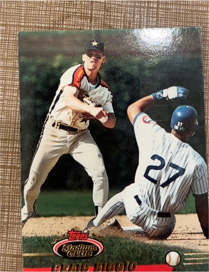1993 Topps Stadium Club #183 Craig Biggio — front