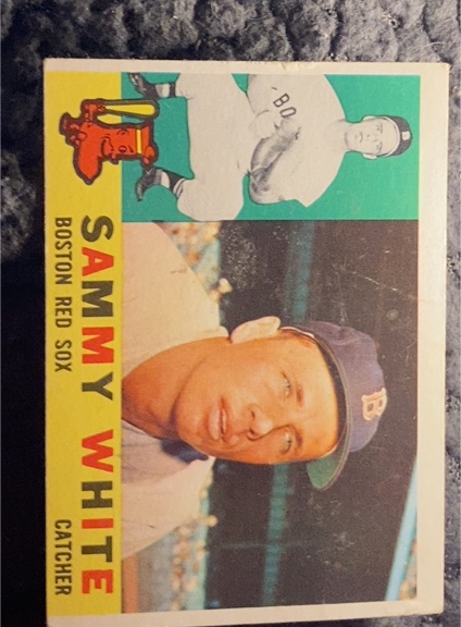 1960 Topps #203 Sammy White — front