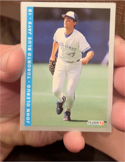 1993 Fleer #339 John Olerud — front