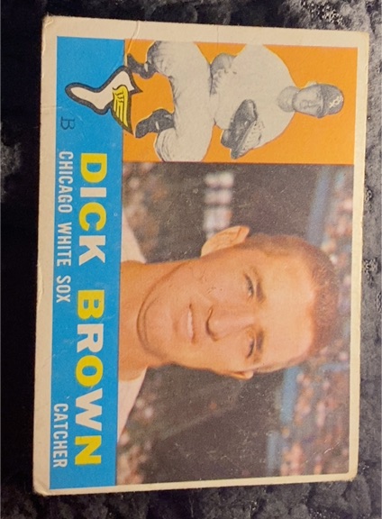 1960 Topps #256 Dick Brown — front