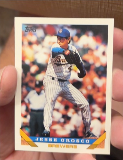 1993 Topps #289 Jesse Orosco — front