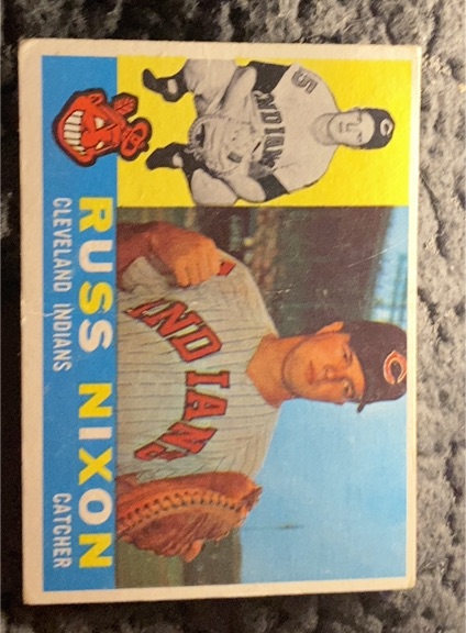 1960 Topps #36 Russ Nixon — front