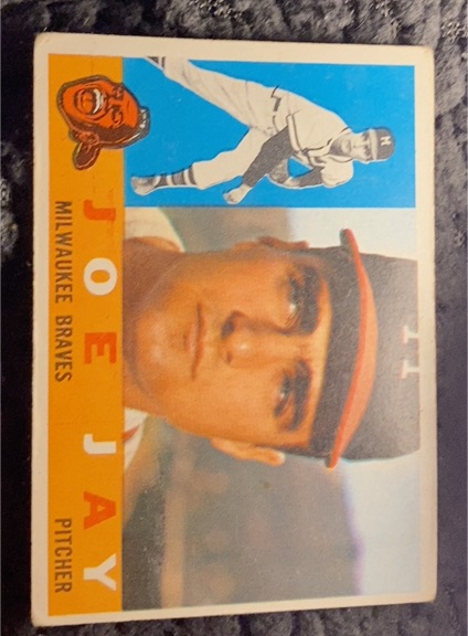 1960 Topps #266 Joe Jay — front