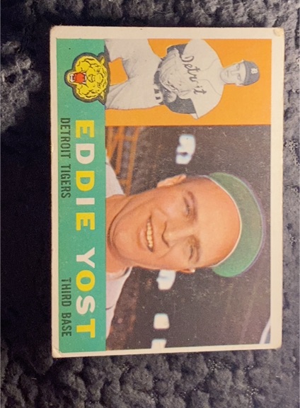 1960 Topps #245 Eddie Yost — front
