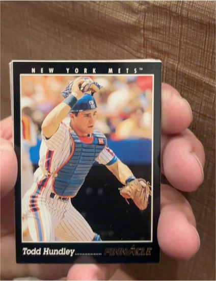 1993 Pinnacle #126 Todd Hundley — front