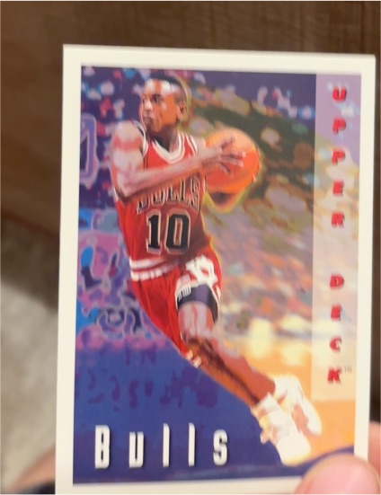 1992-93 Upper Deck #353 Chicago Bulls — front