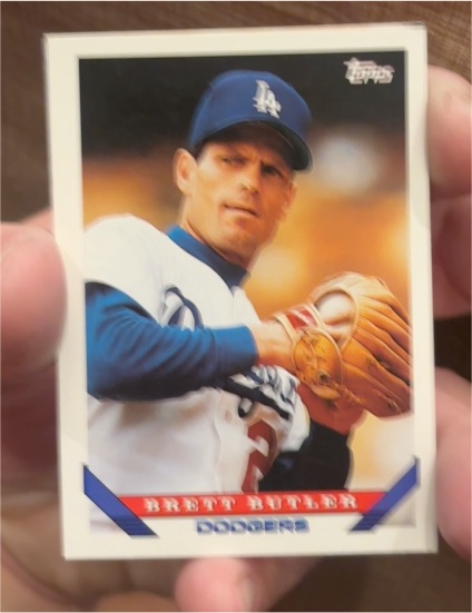 1993 Topps #65 Brett Butler — front