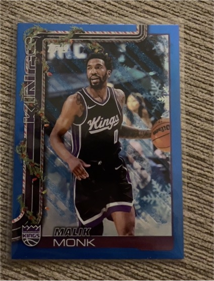 2025-26 Topps Holiday #H131 Malik Monk — front