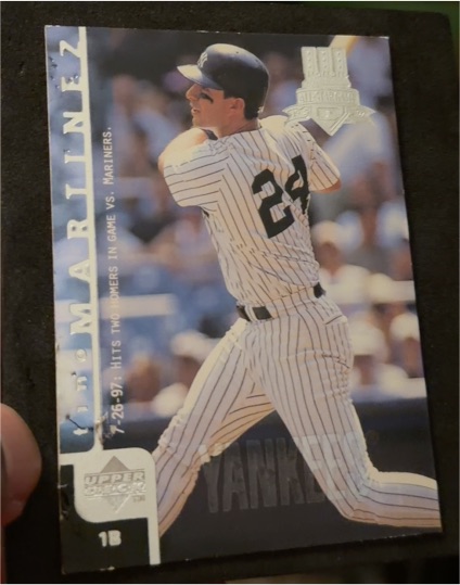 1998 Upper Deck #460 Tino Martinez — front
