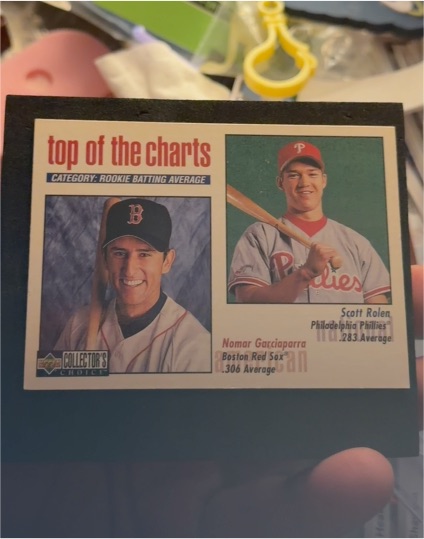 1998 Upper Deck Collector's Choice #261 Nomar Garciaparra / Scott Rolen Top of the Charts — front