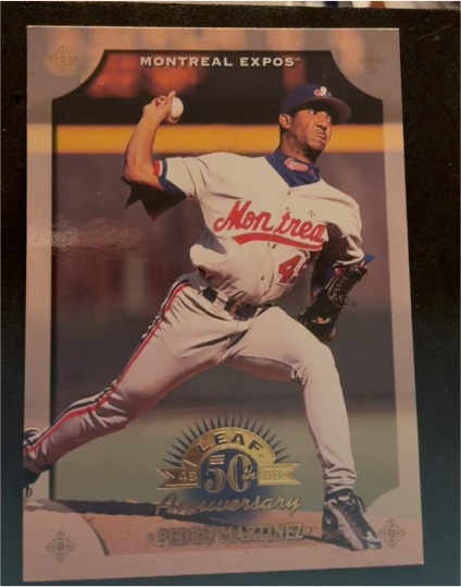 1998 Leaf #121 Pedro Martinez — front