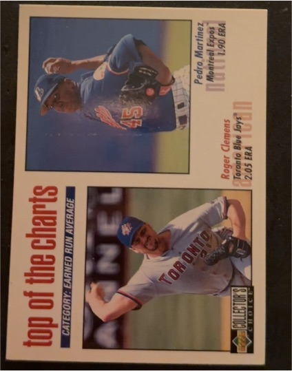 1998 Upper Deck Collector's Choice #259 Roger Clemens / Pedro Martinez — front