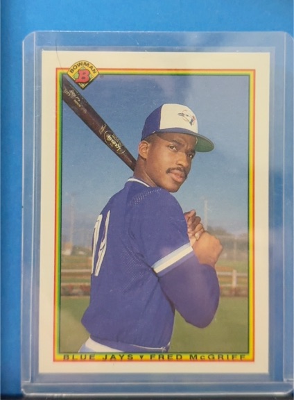 1990 Bowman #513 Fred McGriff — front