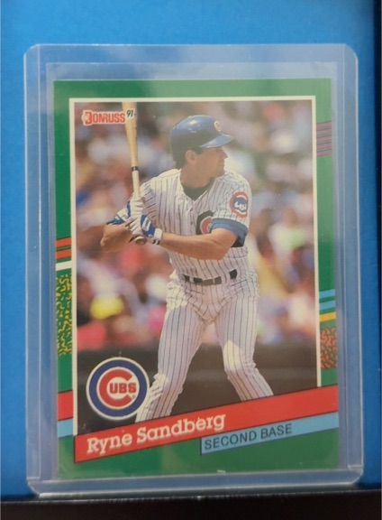 1991 Donruss #504 Ryne Sandberg — front