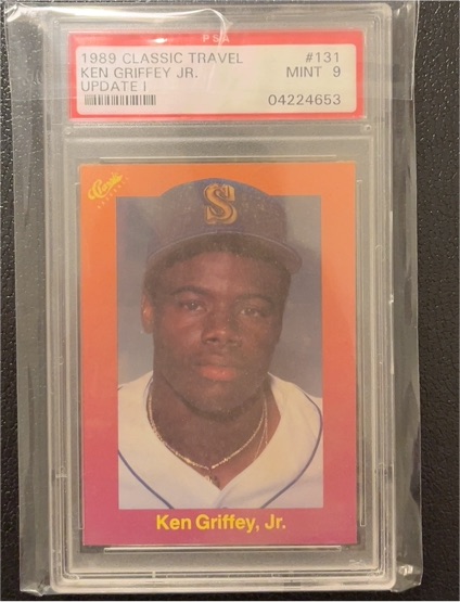 1989 Classic Travel Update #131 Ken Griffey Jr. — front