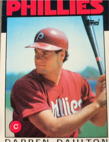 1986 Topps #264 Darren Daulton — front