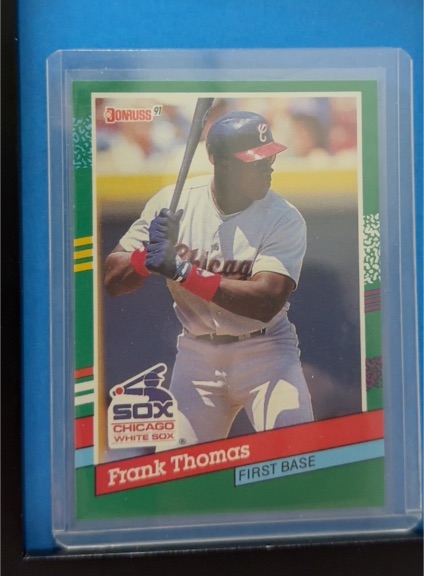 1991 Donruss #477 Frank Thomas — front