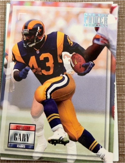 1993 Pro Set Power #43 Cleveland Gary — front