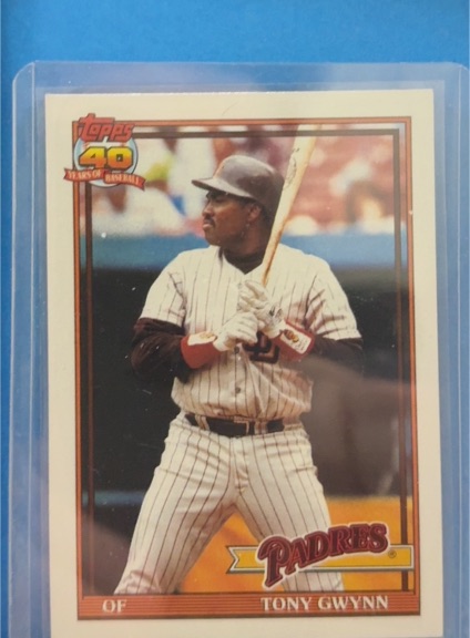 1991 Topps #180 Tony Gwynn — front