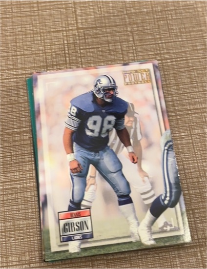 1993 Pro Set Power #198 Dennis Gibson — front