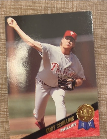 1993 Leaf #4 Curt Schilling — front