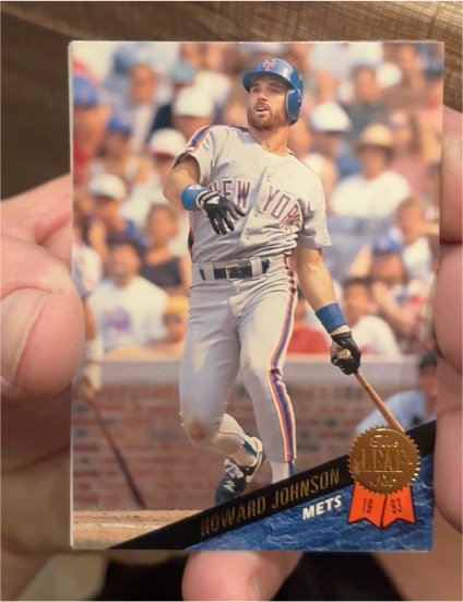 1993 Leaf #39 Howard Johnson — front