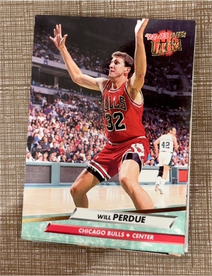 1992-93 Fleer Ultra #30 Will Perdue — front