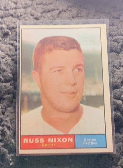 1961 Topps #53 Russ Nixon — front