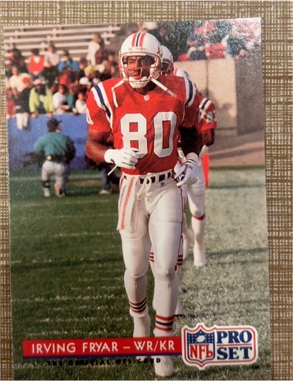 1992 Pro Set #246 Irving Fryar New England Patriots — front