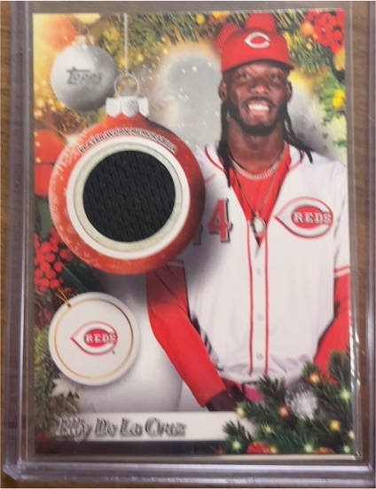 2025 Topps Holiday #PR-ED Elly De La Cruz — front