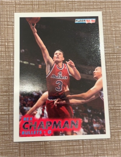 1993-94 Fleer #214 Rex Chapman — front