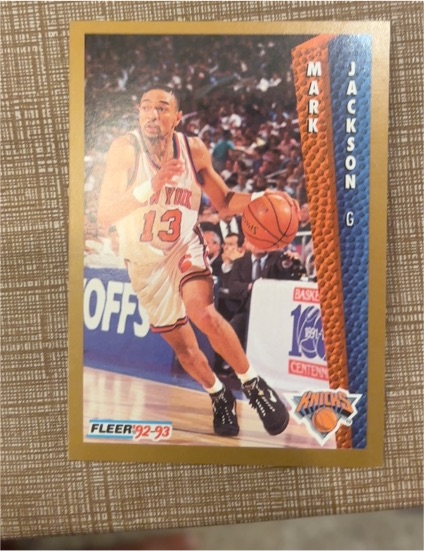 1992-93 Fleer #151 Mark Jackson — front