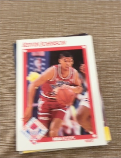 1991-92 NBA Hoops #265 Kevin Johnson — front
