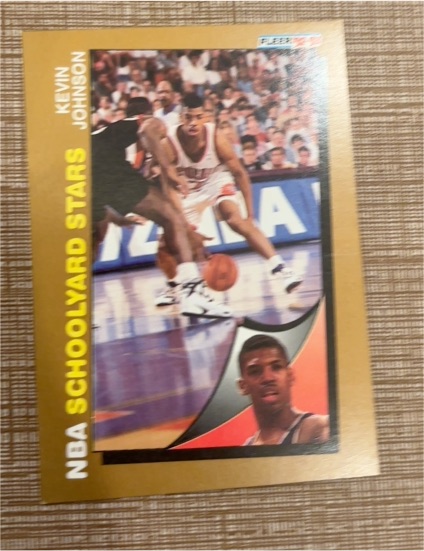 1992-93 Fleer #258 Kevin Johnson — front