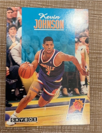 1992-93 SkyBox #191 Kevin Johnson — front