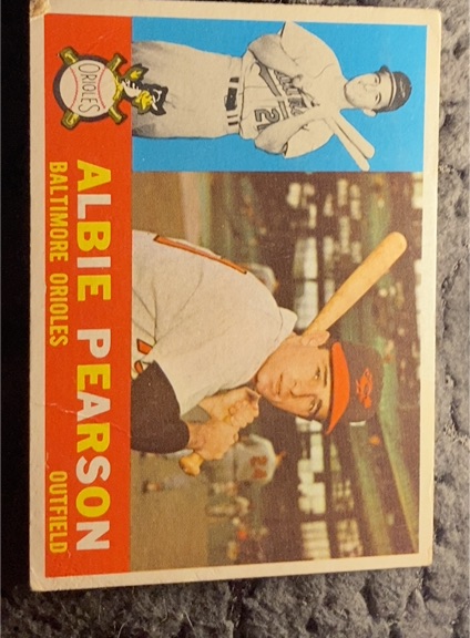 1960 Topps #241 Albie Pearson — front