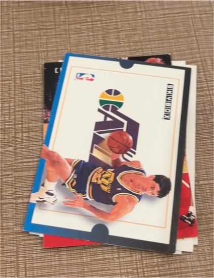 1992 SkyBox #307 John Stockton — front
