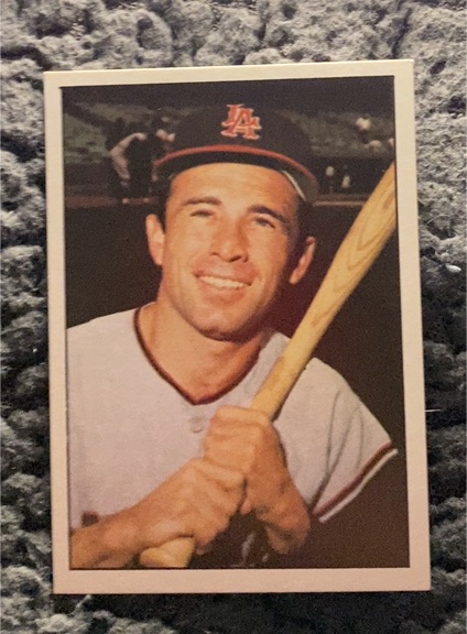 1953 Bowman Color #19 Al Dark New York Giants — front
