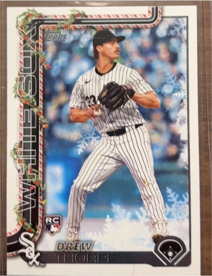 2025 Topps Holiday #H6 Drew Thorpe — front