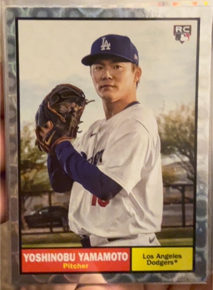 2024 Topps Archives #61 Yoshinobu Yamamoto — front