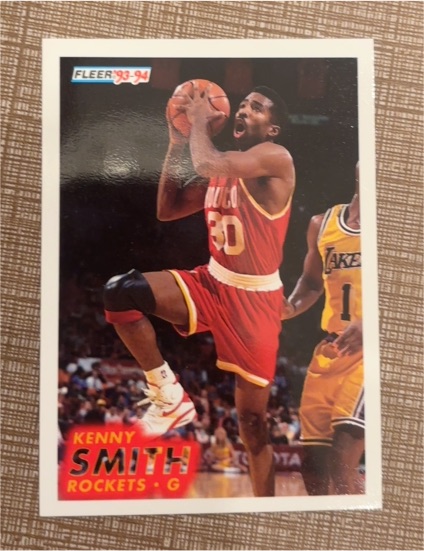 1993-94 Fleer #80 Kenny Smith — front