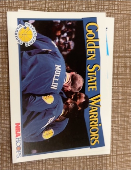 1991-92 Hoops #282 Golden State Warriors — front