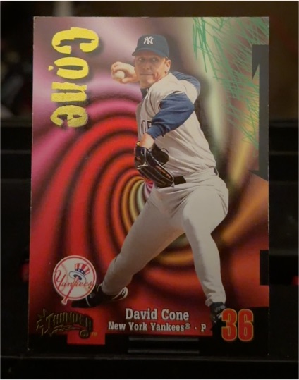 1998 Skybox Circa Thunder #36 David Cone — front